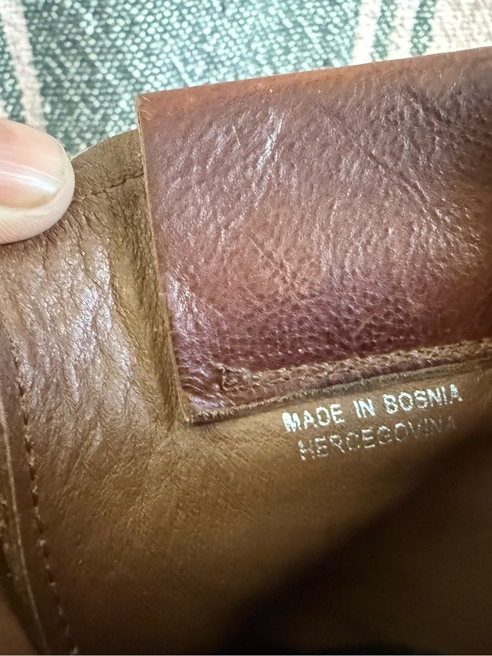 A.S. 98 - Chunky Brown Leather Lace-Up Combat Boots - Picture 4 of 5
